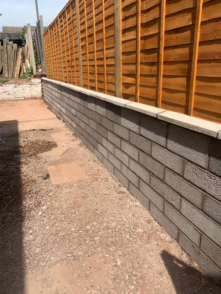 Brick wall & fence panels
