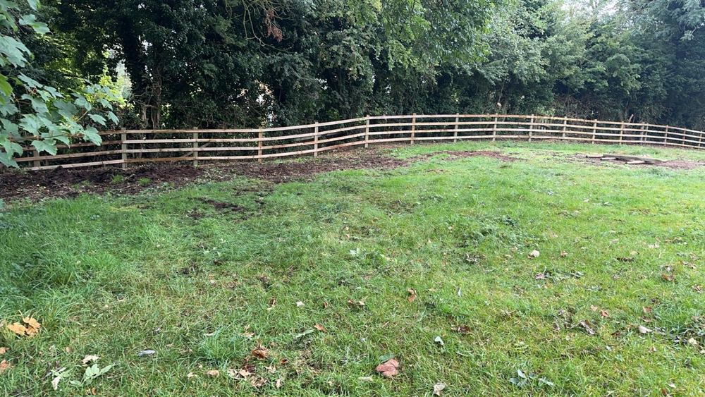 Post & wire paddock fencing